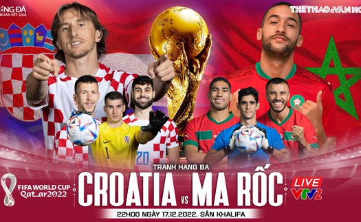 Chuyên gia nhận định Croatia vs Ma rốc, 22h00 hôm nay, hạng ba WC 2022