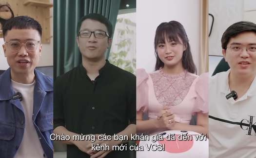 MC Minh Nghi tái ngộ cùng BLV Hoàng Luân, Đức Mạnh tại VCS 2023