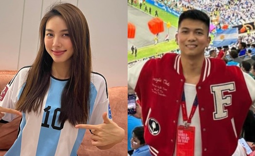 '1001 kiểu' đón chung kết World Cup của sao Việt: Thùy Tiên - Phương Ly 'lên đồ' cổ vũ, Big Daddy chơi lớn ra hẳn sân vận động