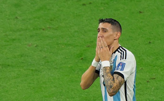 Di Maria và những giọt nước mắt trong ngày đáng nhớ nhất sự nghiệp