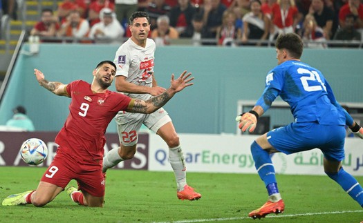 ĐIỂM NHẤN Serbia 2-3 Thụy Sỹ: Mitrovic và Vlahovic ghi bàn là chưa đủ