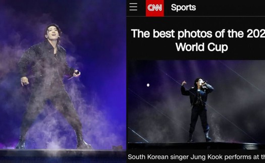 Jungkook BTS lọt danh sách 'Những bức ảnh đẹp nhất về World Cup 2022' của CNN Sport