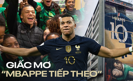 Kylian Mbappe: Từ cậu nhóc vùng ngoại ô Paris đến biểu tượng giấc mơ của cả một thế hệ trẻ nước Pháp