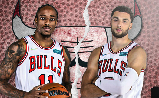 Chicago Bulls trước mối quan hệ rạn nứt giữa DeMar DeRozan và Zach LaVine