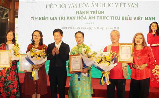 Công bố 121 món ẩm thực tiêu biểu Việt Nam