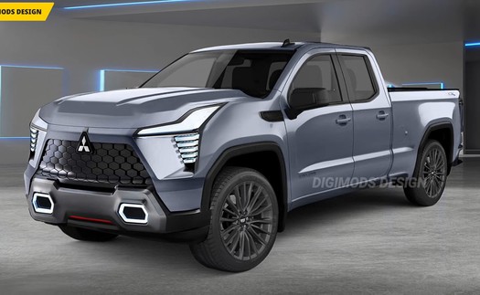 Phác họa thiết kế Mitsubishi Triton 2023: Hiện đại như XFC, dễ làm khó vua doanh số Ranger