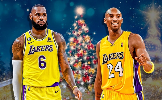 LeBron James tiếp tục phá kỷ lục của Kobe Bryant trong ngày lễ Giáng sinh