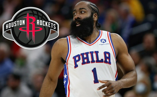 James Harden khó chịu trước tin đồn trở về Houston Rockets