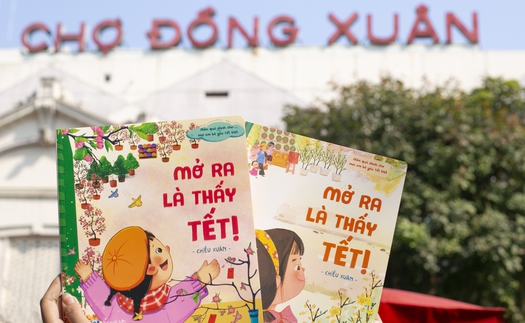 "Mở ra là thấy Tết" - Set sách cực đáng yêu, tràn ngập hương vị hoa đào, bánh chưng mà cha mẹ có thể tặng con dịp Tết này