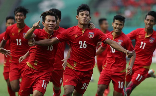 Kết quả bóng đá Myanmar 1-1 Lào: Điểm số đầu tiên