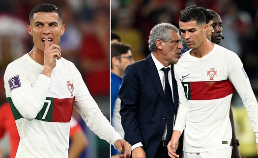 Ronaldo nói gì khi bị tố 'mắng' HLV?