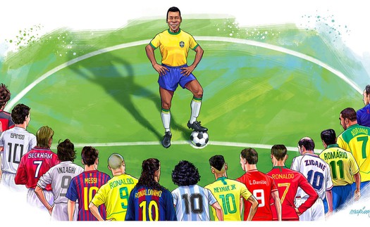 15 khoảnh khắc thiên tài của Pele được Messi, Ronaldo... 'sao y bản chính'