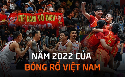 Nhìn lại bóng rổ Việt Nam năm 2022: Dám đi để trưởng thành