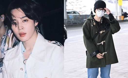 Jimin BTS lên đường sang Mỹ cho lịch trình bí mật