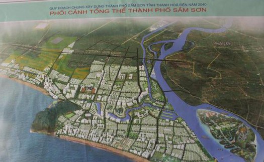 Thanh Hóa: Phê duyệt điều chỉnh cục bộ quy hoạch chung thành phố Sầm Sơn đến năm 2040