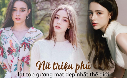 Nữ triệu phú lai 2 dòng máu gây sốt với nhan sắc ma mị, lọt top gương mặt đẹp nhất thế giới