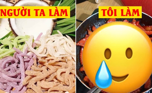 Những "siêu phẩm" mứt dừa Tết năm nào cũng khiến dân tình cười nghiêng ngả: Người làm giống mực xào, người lại giống nem thính