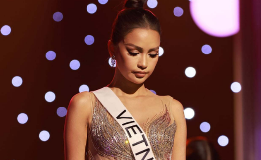 Xót xa hình ảnh Ngọc Châu sau chung kết Miss Universe 2022: Đôi mắt sưng đỏ, chân nhiều vết bầm tím