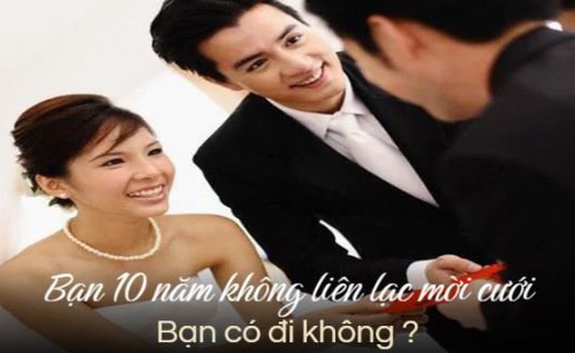 Phỏng vấn: "10 năm không liên lạc nhưng vẫn được bạn mời cưới, bạn có đi không?" Chàng trai EQ cao trả lời khôn khéo, được tuyển ngay
