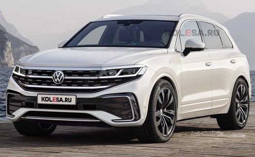 Phác hoạ thiết kế Volkswagen Touareg 2023 sắp ra mắt: Hiện đại hơn bản đang bán ở Việt Nam