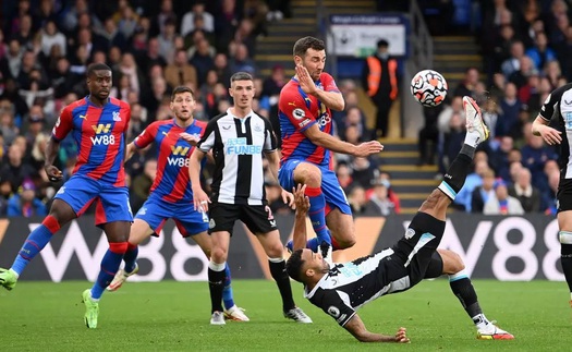 Lịch thi đấu bóng đá hôm nay 21/1: Crystal Palace vs Newcastle