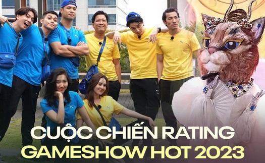 Cuộc chiến rating căng não năm 2023 giữa loạt gameshow hot