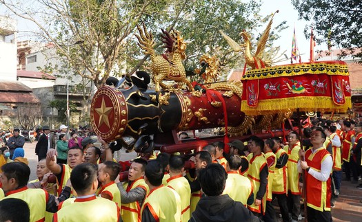 Bắc Ninh: Tưng bừng Lễ hội rước pháo Đồng Kỵ