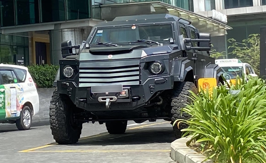 Xe bọc thép Terradyne Gurkha lăn bánh tại Việt Nam: Chống đạn súng trường và lựu đạn, nặng hơn 6 tấn