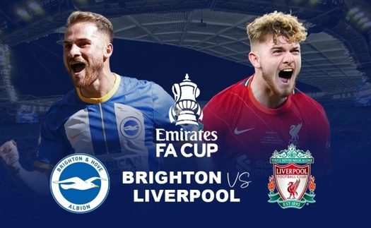 Lịch thi đấu bóng đá hôm nay 29/1: Brighton vs Liverpool