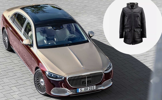 Phụ kiện nhà giàu: Áo khoác da cừu Maybach có giá bằng chiếc Honda SH