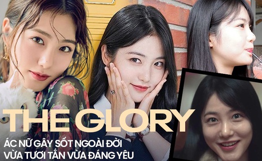 'The glory': Ác nữ gây sốt lại là 'nữ thần thanh xuân', ngoài đời vừa tươi tắn vừa đáng yêu