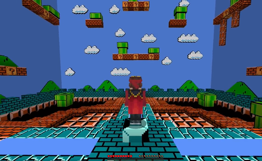 Game thủ tạo game Super Mario Bros 3D trong Minecraft mà không dùng mod, thậm chí có thể chơi được