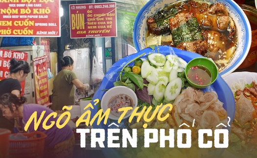 5 con ngõ trên phố cổ Hà Nội mà tín đồ ẩm thực không nên bỏ qua