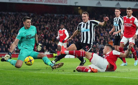 VIDEO bàn thắng trận Arsenal 0-0 Newcastle: Arsenal lỡ cơ hội bỏ xa Man City 