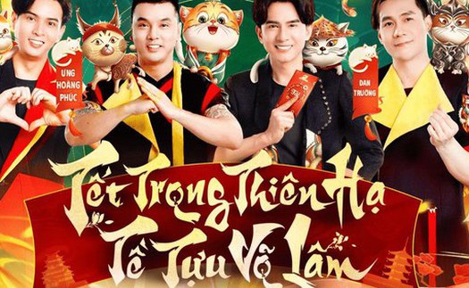  Đan Trường, Hồ Quang Hiếu, Ưng Hoàng Phúc, Khánh Phương nhất loạt “lật mặt” trong bom tấn MV Tết của VLTK