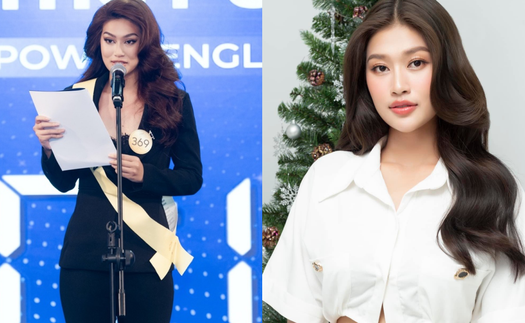 Hoa hậu Thiên Ân bị tố "đạo văn" khi thi Miss Grand Vietnam, đơn vị huấn luyện tiếng Anh nói gì? 