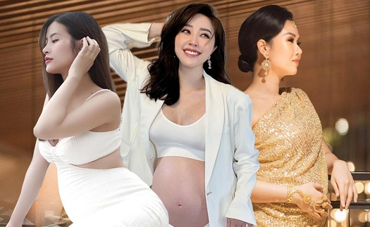 9 tháng 10 ngày bầu bí của các hot mom Việt: Người ăn uống khoẻ re, người nghén ngẩm đến tận lúc đẻ