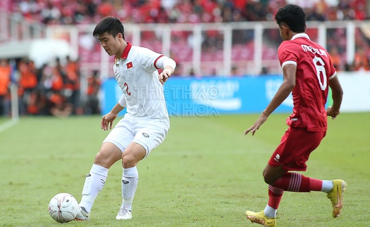 VTV6 trực tiếp bóng đá Việt Nam vs Indonesia (16h30 hôm nay)