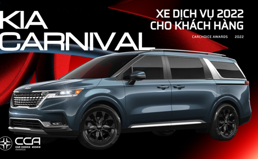 Bỏ xa đối thủ, Kia Carnival thắng giải 'Xe dịch vụ cho hành khách'