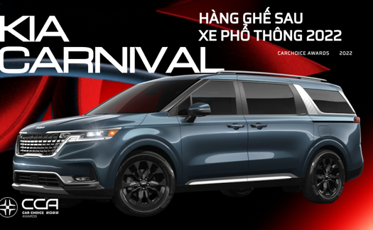 Bỏ xa đối thủ, Kia Carnival thắng giải ‘Hàng ghế sau xe phổ thông 2022’