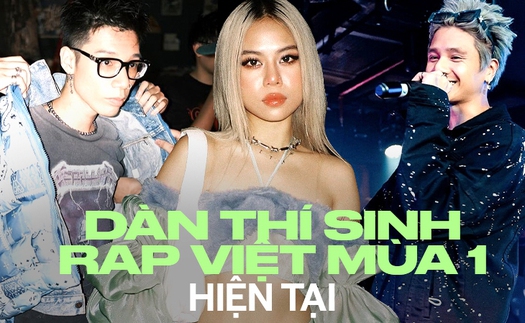 Dàn 'Rap Việt' mùa 1 sau 2 năm: tlinh có tình mới, 1 cựu thí sinh sắp cưới!