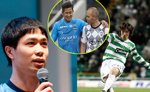 Công Phượng tập luyện với 'vua sút phạt' của Nhật Bản và kỷ lục gia Miura tại Yokohama FC