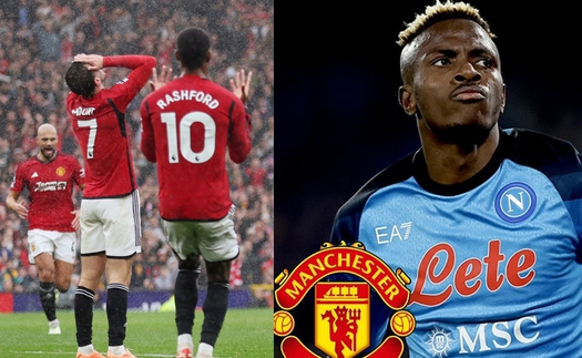 Tin nóng MU 1/10: Ten Hag chê học trò dứt điểm kém, Osimhen trên đường tới Old Trafford