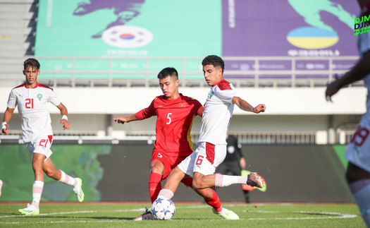 U18 Việt Nam thua đậm U18 Maroc trong ngày ra quân ở Seoul Cup