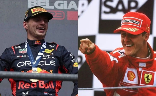 Đua xe Công thức 1: Max Verstappen thực sự giống… Michael Schumacher