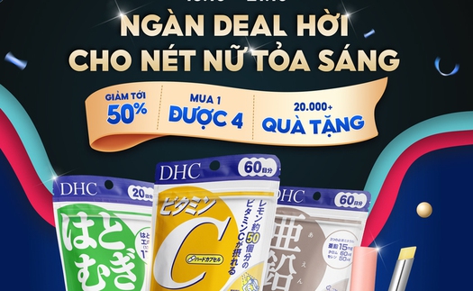 Ngọt ngào đến mấy cũng không bằng deal mua 1 được 4 của DHC