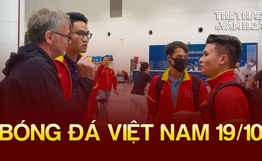 Tin nóng bóng đá Việt sáng 19/10: HLV Troussier nhắn nhủ Quang Hải, Vân 'Kante' khiến ĐT nữ Việt Nam lo lắng