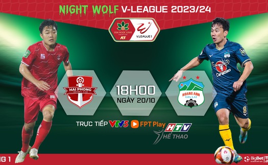 Nhận định bóng đá Hải Phòng vs HAGL, V-League vòng 1 (18h00 hôm nay)