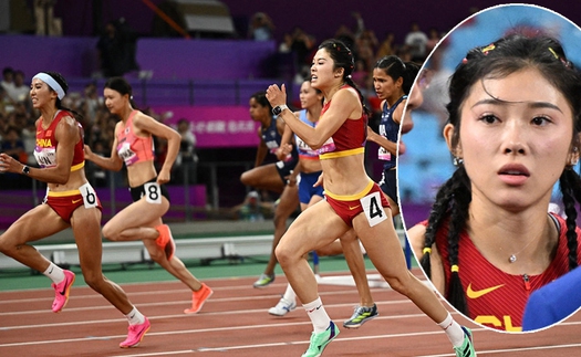 Hotgirl điền kinh Trung Quốc Wu Yanni vẫn ăn mừng như đã giành huy chương ASIAD 2023 dù bị 'phạt' theo cách đầy cay đắng