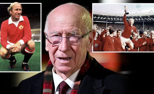 Huyền thoại Sir Bobby Charlton qua đời, MU nhận tin buồn trước trận gặp Sheffield